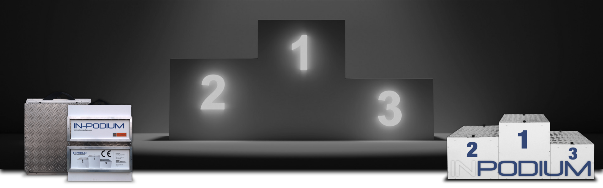 Sports podiums for award ceremonies